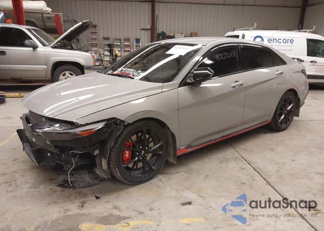 2025 Hyundai Elantra N из США, поврежденный, VIN KMHLW4DK3SU024282